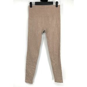 Betsey Johnson Performance Leggings Womens Size Small Pull On Ribbed